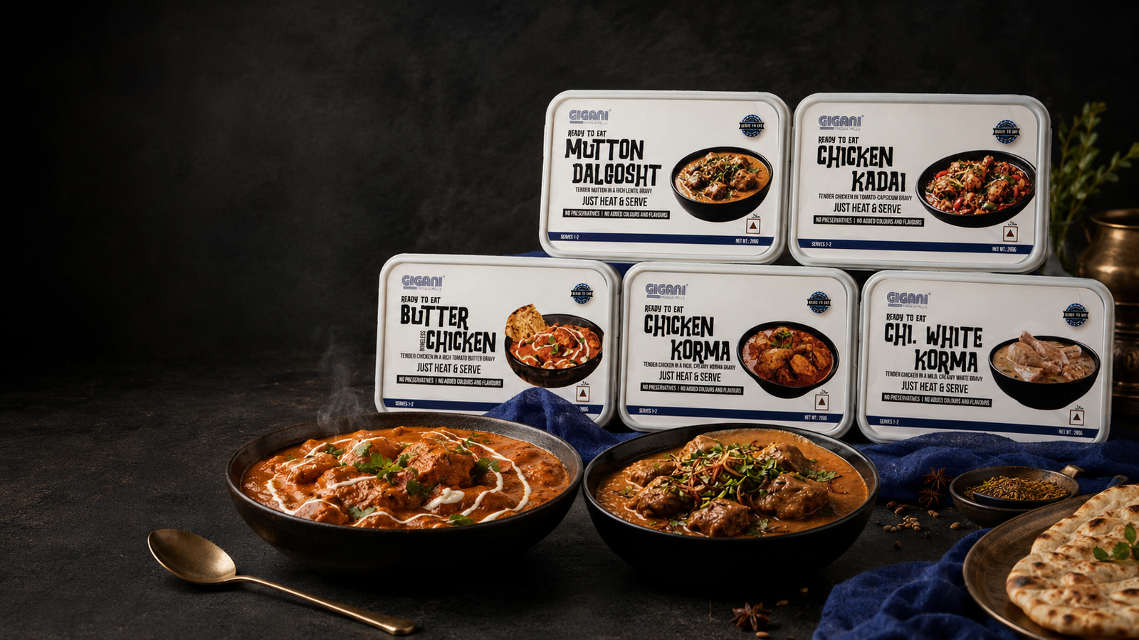 Real Chicken & Mutton Meals. Ready in Minutes. No Fridge Needed.